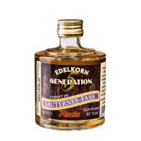 Probierflasche Edelkorn Generation 5 - gereift im Sauternes-Fass Probierflasche Edelkorn Generation 5 - gereift im Sauternes-Fass
