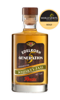 Edelkorn Generation 5 - gereift im Whiskey-Fass Edelkorn Generation 5 - gereift im Whiskey-Fass