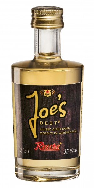 Probierflasche Joe´s Best - Woodford-Fass - 0,05l 35 %vol