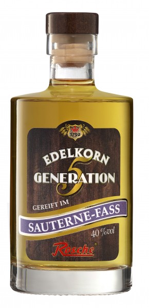 Edelkorn Generation 5 - gereift im Sauternes-Fass