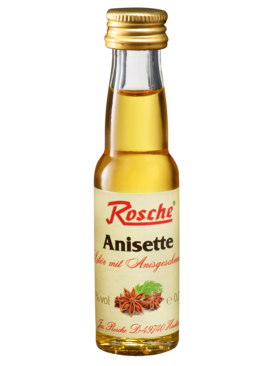 Anisette - 25 Flaschen à 20ml | Kleinflaschen | Rosche-Shop.de