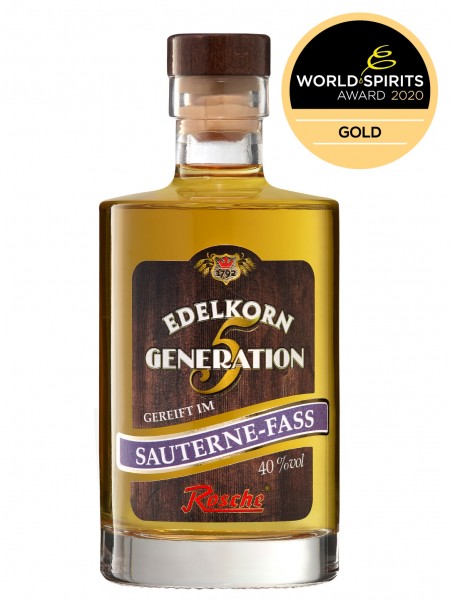 Edelkorn Generation 5 - gereift im Sauternes-Fass