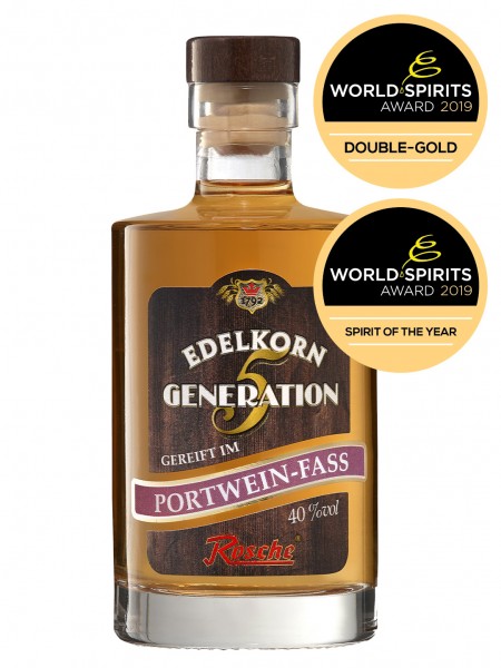 Edelkorn Generation 5 - gereift im Portwein-Fass