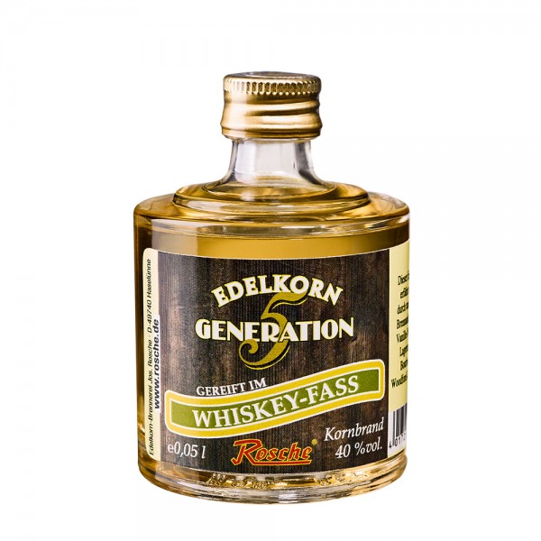 Probierflasche Edelkorn Generation 5 - gereift im Whiskey-Fass