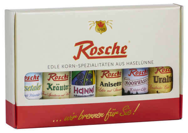 Rosche-Set - 6 Kleinflaschen 20ml